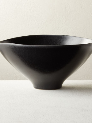 Nita Black Serving Bowl