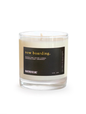 Now Boarding Candle