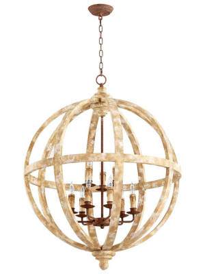 Landon Nine Light Pendant