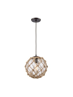 Coastal Inlet 1 Pendant In Oil Rubbed Bronze Design By Bd Fine Lighting