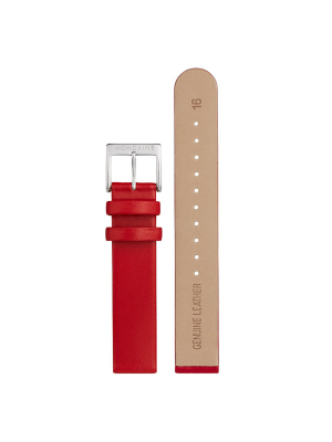 Genuine Leather Strap, 16mm, Fem.3116.30q.k