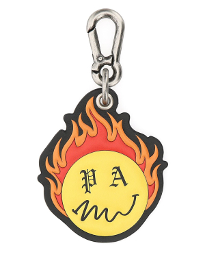 Palm Angels Burning Head Keyring