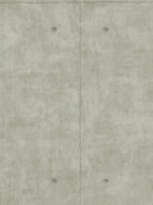 Concrete Wallpaper In Grey From The Magnolia Home Collection By Joanna Gaines