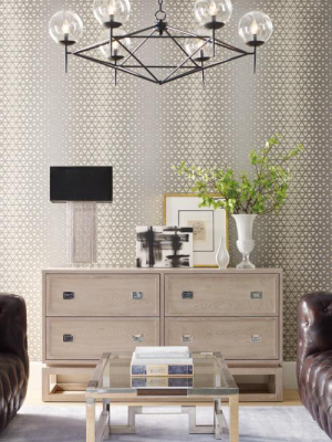 Rhythmic Wallpaper In Silver From The Candice Olson Journey Collection By York Wallcoverings