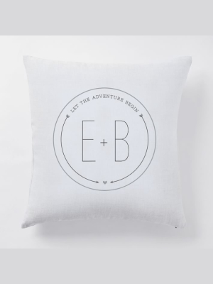 Happily Ever After Pillow Covers - Let The Adventures Begin