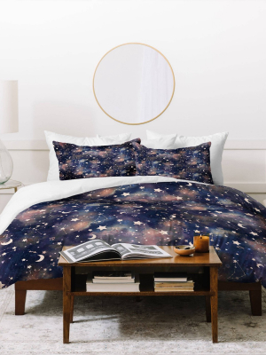 Jacqueline Maldonado Zodiac Duvet Set - Deny Designs