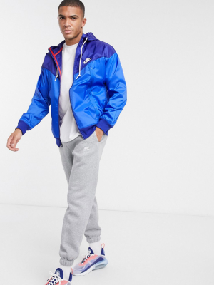 Nike Revival Windrunner Jacket In Blue