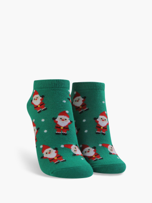 Santa Ankle Socks