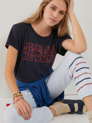 Sundry Je T'aime Graphic Tee