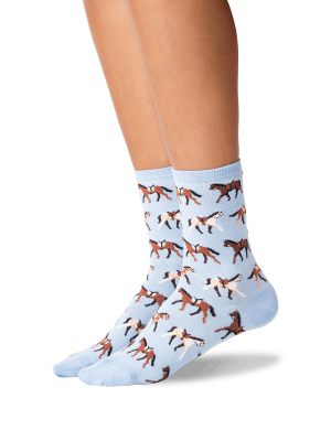 Women's Horses Crew Socks