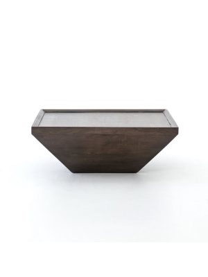 Drake Coffee Table In Coal Grey