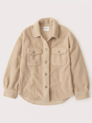 Sherpa Button-up Shirt