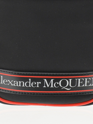 Alexander Mcqueen Logo Print Messenger Bag