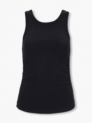 Ruched Racerback Tank Top