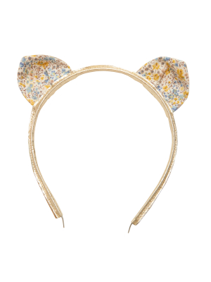 Woodstock London Dainty Floral Kitty Headband