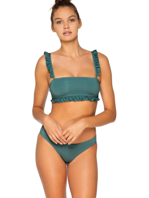 B Swim Dark Sage Barbados Bandeau