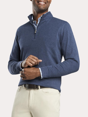 Peter Millar Men's Crown Comfort Interlock Quarter-zip