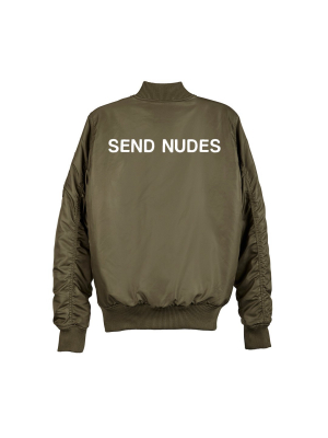 Send Nudes Bomber [unisex]