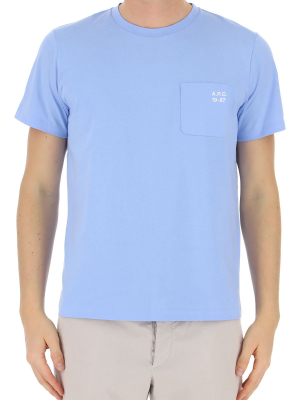 A.p.c. Patch-pocket Detailed T-shirt