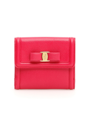 Salvatore Ferragamo Vara Bow French Wallet