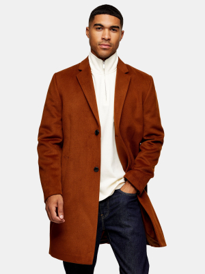 Considered Rust Classic Fit Coat