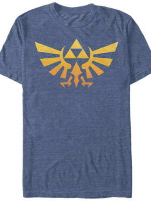 Men's Nintendo Legend Of Zelda Triforce Fade T-shirt