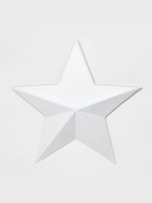 White Star Wall Sign - Wondershop™
