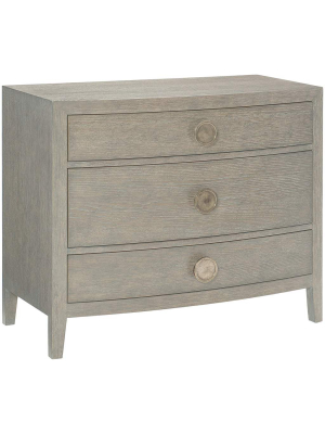 Linea Bachelor's Chest, Cerused Greige