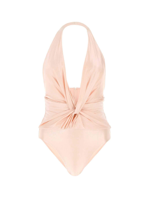 Alexandre Vauthier Twisted Halterneck Bodysuit