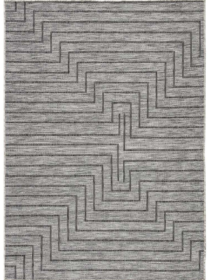 Jaipur Decora By Nikki Chu Indoor/outdoor Rug - Moonstruck/elephant Skin