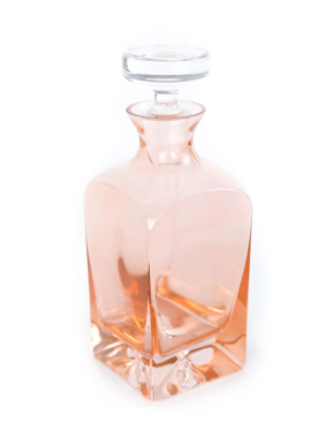 Estelle Colored Glass Heritage Decanter