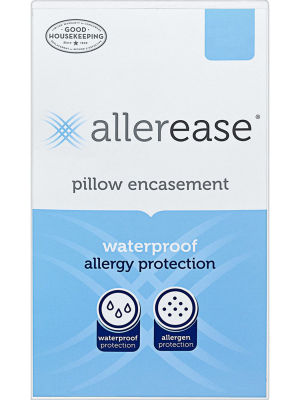 Allerease 2-pack Waterproof Pillow Protector - White (standard/queen)