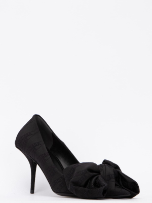 Balenciaga Knife Bow Pumps