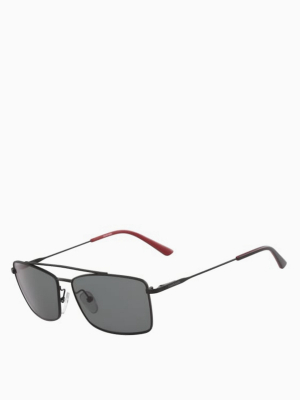 Matte Rectangular Sunglasses