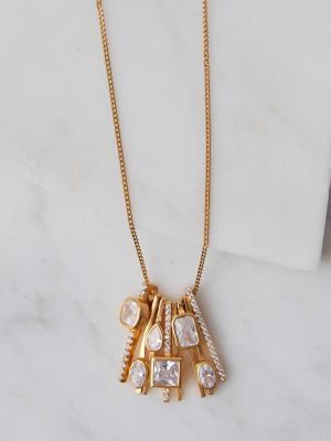 Celine Art Deco Necklace