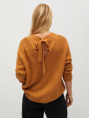 Back Bow Sweater