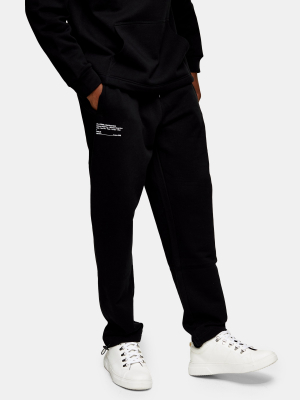 Black Bungee Sweatpants