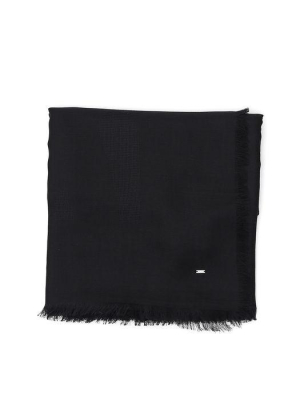 Saint Laurent Frayed Scarf