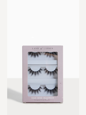 Land Of Lashes Faux Mink Paloma Multipack