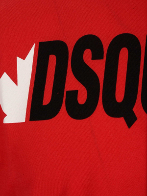 Dsquared2 Logo Print Crewneck T-shirt