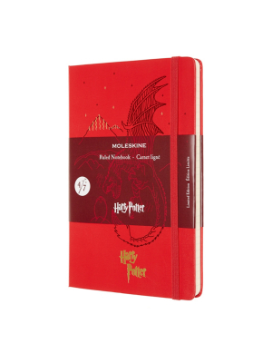 Moleskine Harry Potter Dragon Limited Edition Large Ruled Hard Cover Notebook