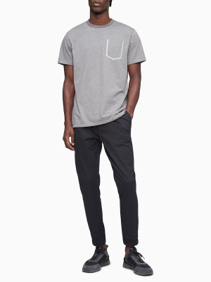 Solid Stretch Twill Joggers