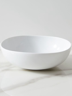 Organic Shaped Bowls, White - Set Of 4