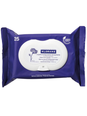 Make-up Remover Biodegradable Wipes With Soothing Cornflower