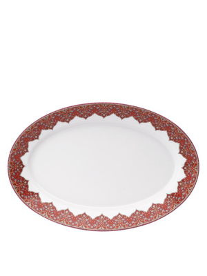 Deshoulieres Dhara Red Platter