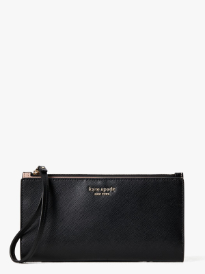 Spencer Continental Wristlet