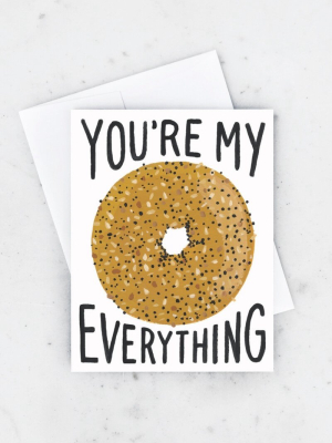 Idlewild Everything Bagel Card