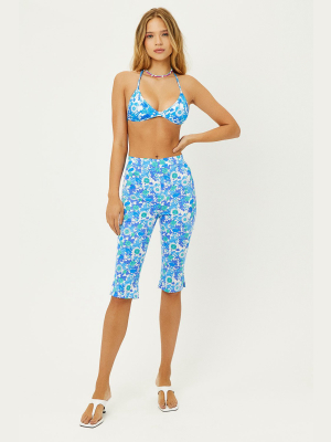 Murphy Floral Pedal Pusher Pants - Morning Glory