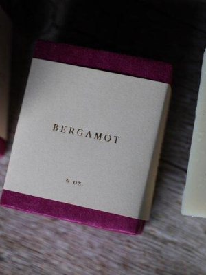 Bergamot Soap