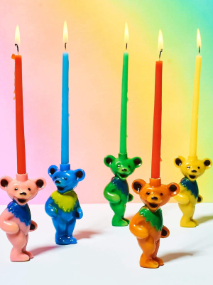 Grateful Dead Bears Candle Holder